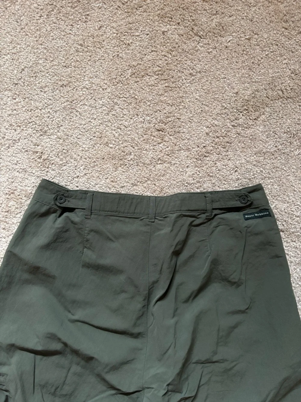 Olive Green Utility Cargo Pants - Picture 3 of 7